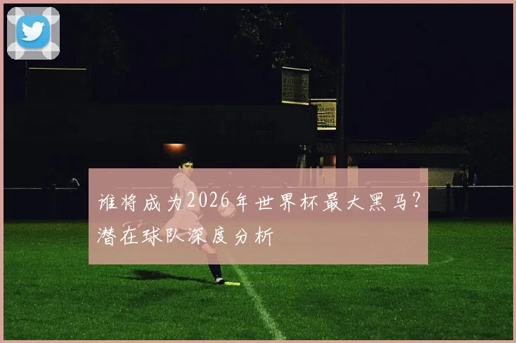 谁将成为2026年世界杯最大黑马？潜在球队深度分析