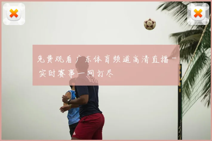 免费观看广东体育频道高清直播 - 实时赛事一网打尽